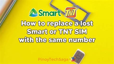 how to replace lost sim card smart|smart change sim same number.